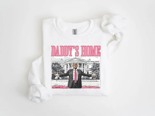 White Daddy’s home Crewneck new