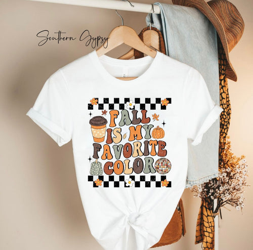 Fall is my favorite color Graphic T new